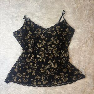 Cache Women's Black and Navy Vest